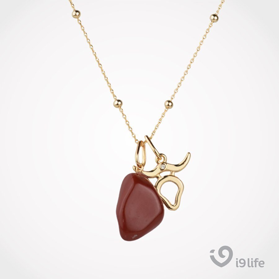 large-637735332024767552-819629.jpg Colar De Pedra E Pingente Signo Touro I9life - Imagem 1