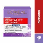 Creme Facial Preenchedor Noturno L'Oréal Paris Revitalift Hialurônico 49g