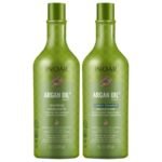 Kit Inoar Argan Oil Shampoo 1 Litro + Condicionador 1 Litro 
