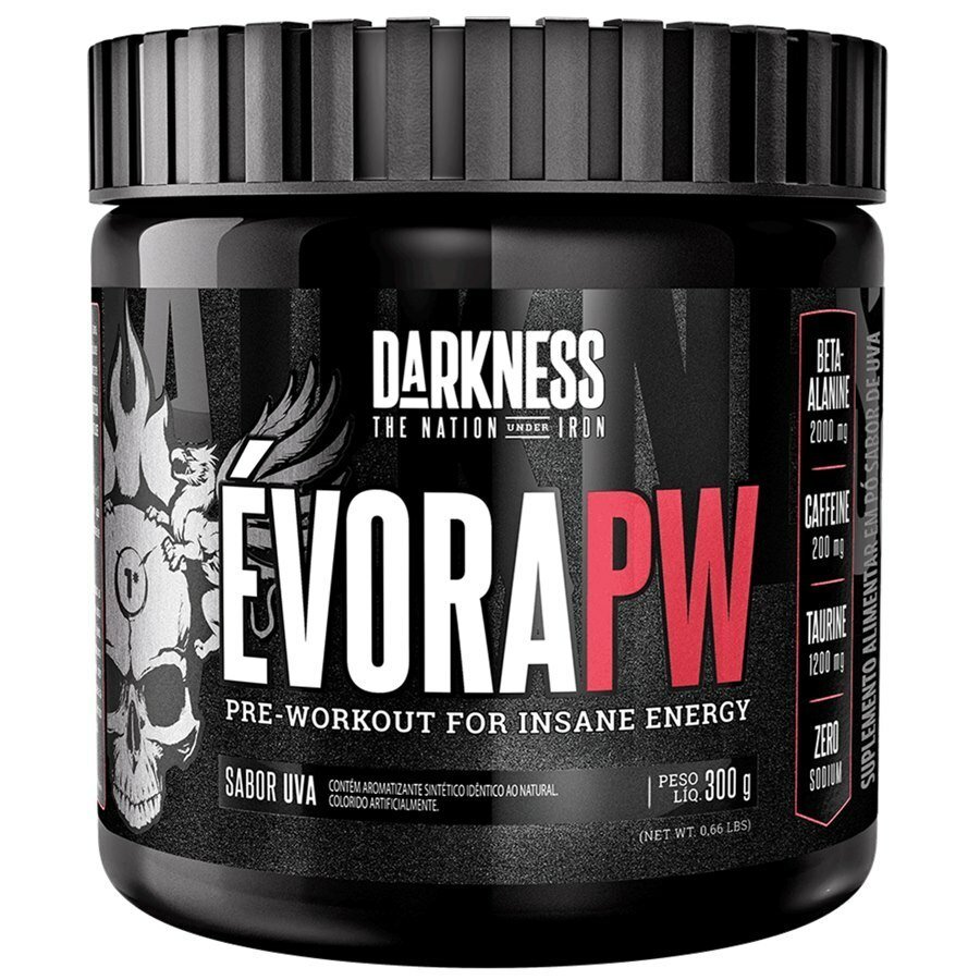 Pré-Treino Évora Pw Sabor Uva Darkness 300g