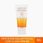 Protetor Solar Facial Imecap Actsun Fps 60 Cor Clara 50g