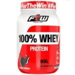 100% Whey Protein Sabor Cookies Fitoway Pote 900g - Validade Julho/2026