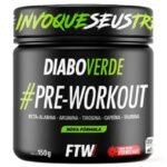 Pré-Workout Diabo Verde Sabor Frutas Vermelhas Fitoway 150g
