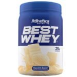 Protein Best Whey Sabor Chocolate Branco Pote Atlhetica 900g