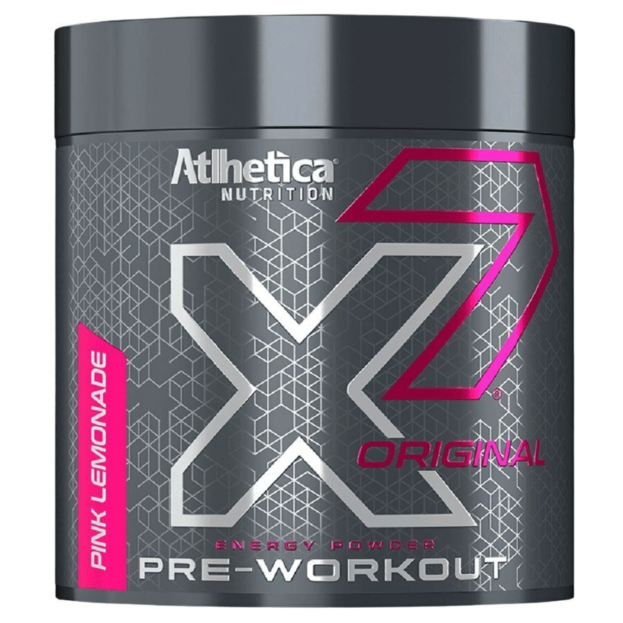 large-638863741009251033-830507_2.jpg X7 Original Pré-Workout Sabor Pink Lemonade Atlhetica 300g - Imagem 1