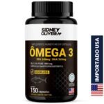 Ômega 3 1000 Mg Made In Usa Odorless 150 Cápsulas