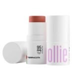 Blush Batom E Sombra Ollie 3 Em 1 Terracota Fps95 4,5g