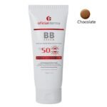 Base Gel Creme Tonalizante Facial Bb Cream Cor Chocolate Fps 50 60g