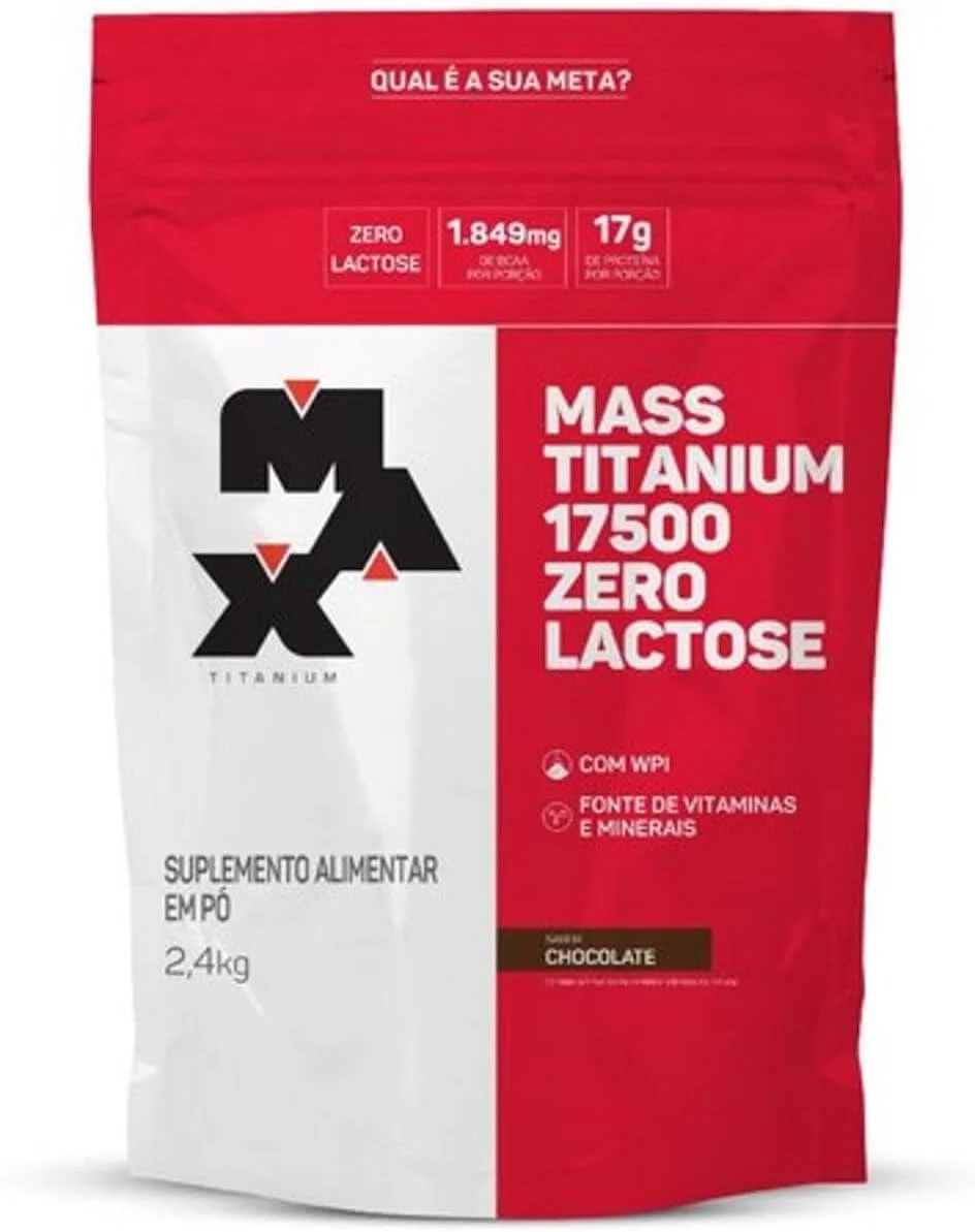 yagcyuagcyuaca.webp Mass Titanium Zero Lactose (2,4Kg) – Chocolate – Max Titanium - Imagem 1